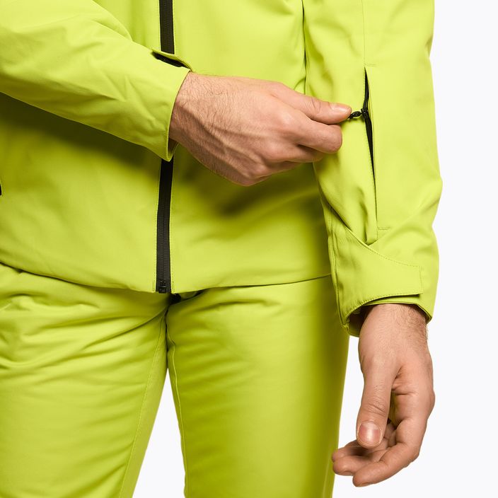 Men's 4F ski jacket green H4Z22-KUMN003 5