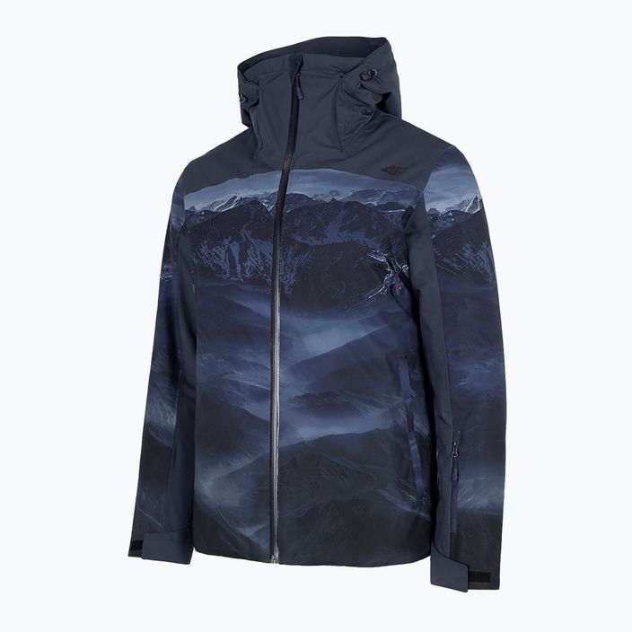 Men's 4F ski jacket navy blue H4Z22-KUMN006 11