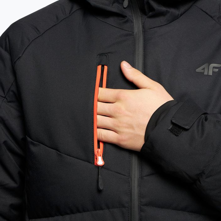 Men's 4F ski jacket black H4Z22-KUMN007 8
