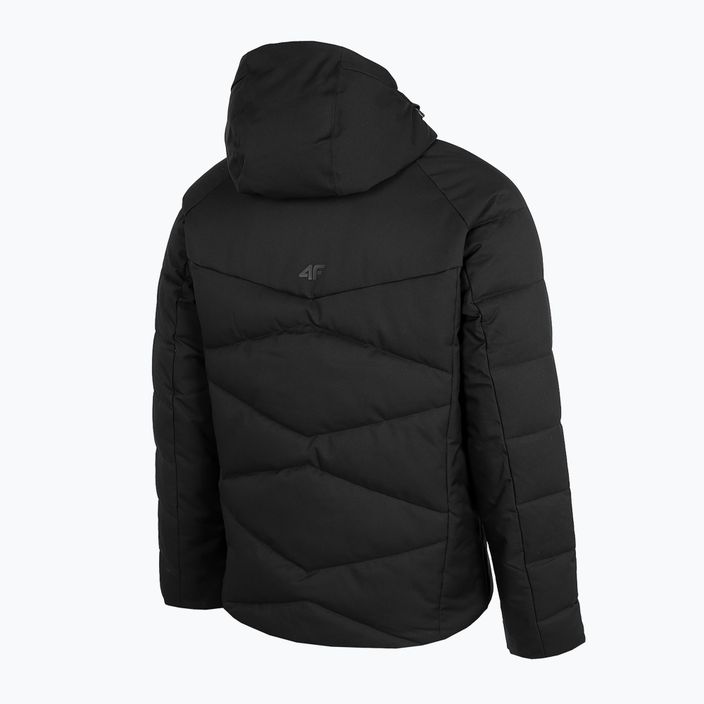 Men's 4F ski jacket black H4Z22-KUMN007 14