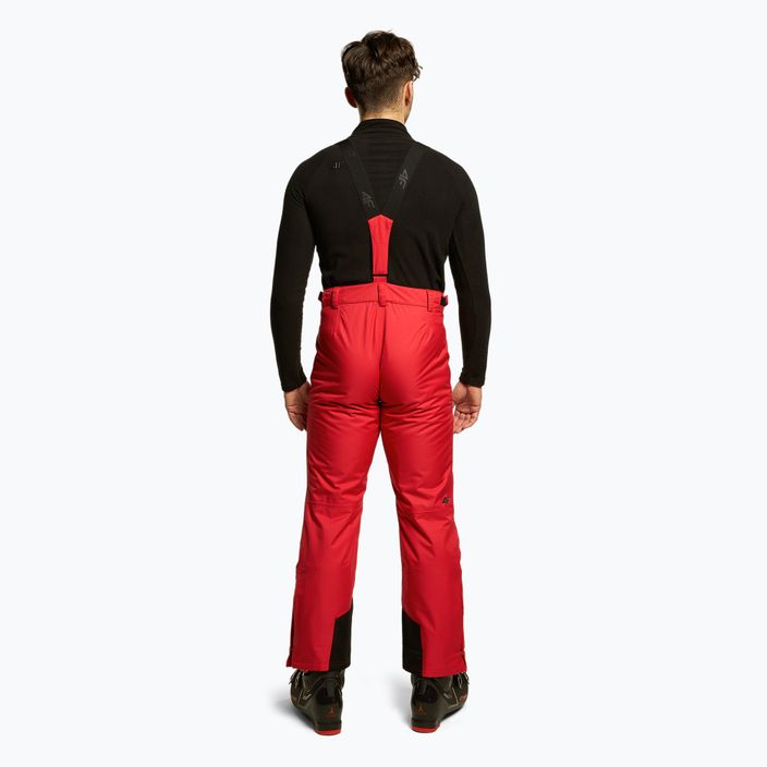 Men's 4F ski trousers red H4Z22-SPMN001 3
