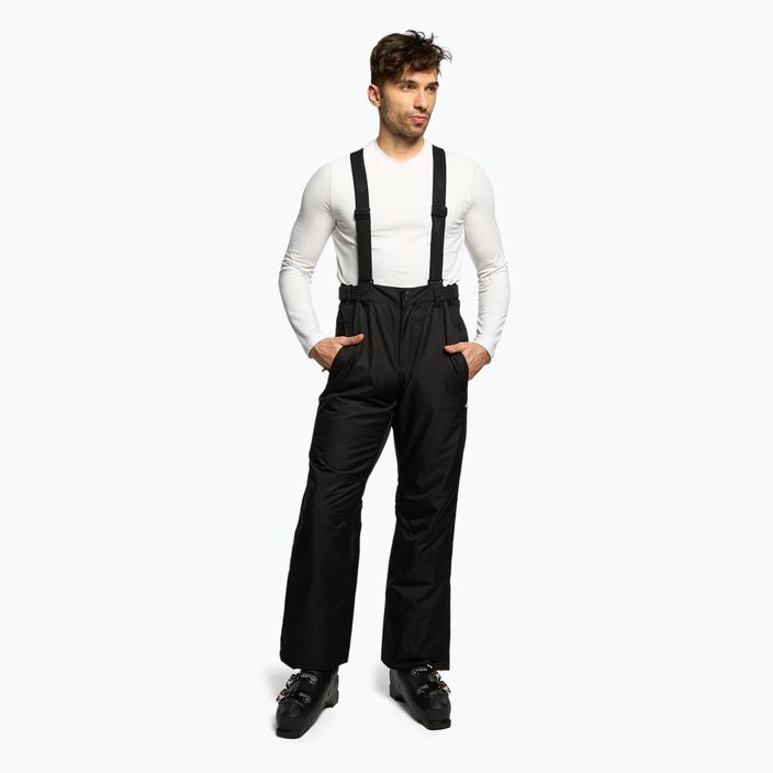 Men's 4F ski trousers black H4Z22-SPMN001