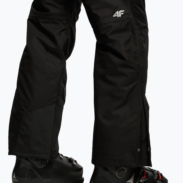 Men's 4F ski trousers black H4Z22-SPMN001 5