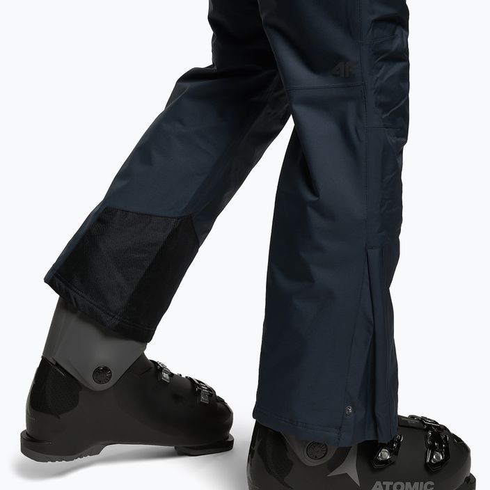 Men's 4F ski trousers navy blue H4Z22-SPMN001 7