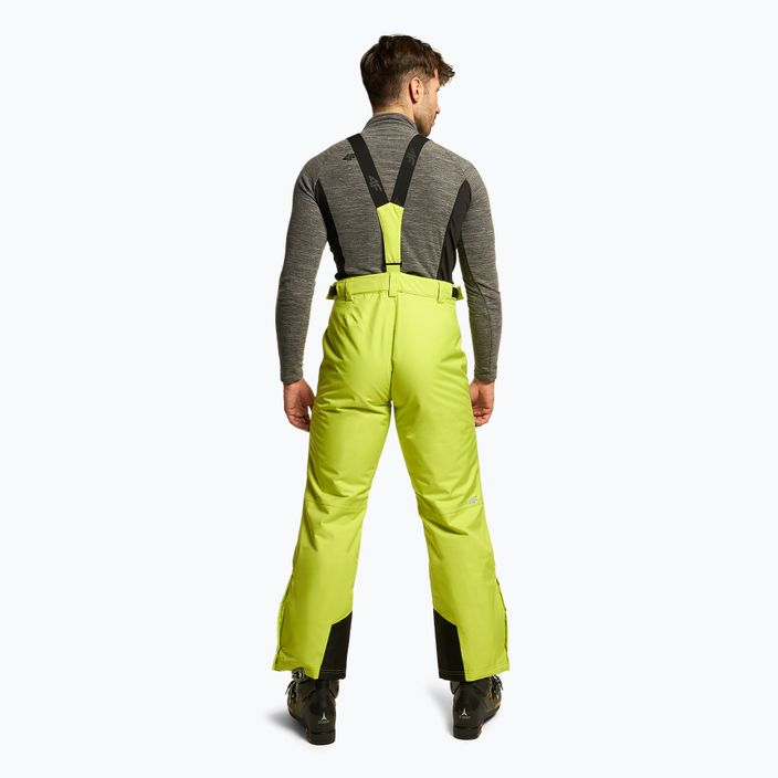 Men's 4F ski trousers green H4Z22-SPMN001 3