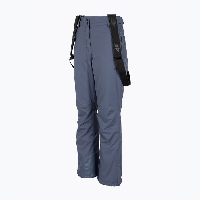 Women's ski trousers 4F blue H4Z22-SPDN001 6