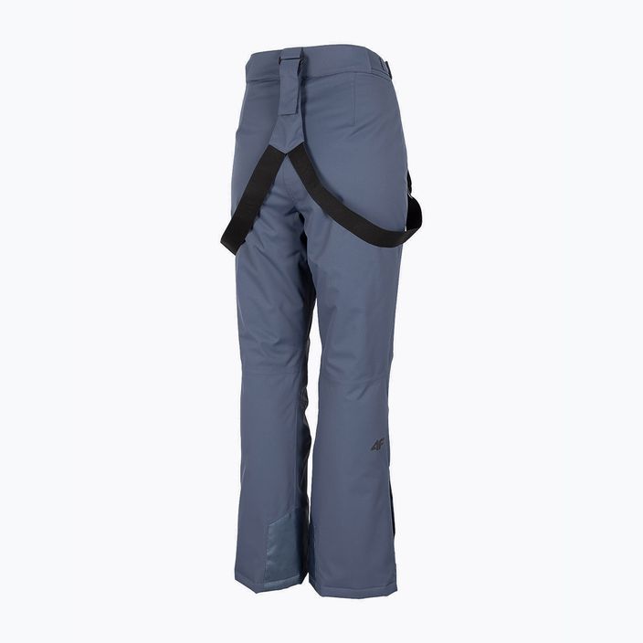 Women's ski trousers 4F blue H4Z22-SPDN001 7