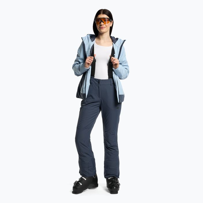 Women's ski trousers 4F blue H4Z22-SPDN001 2