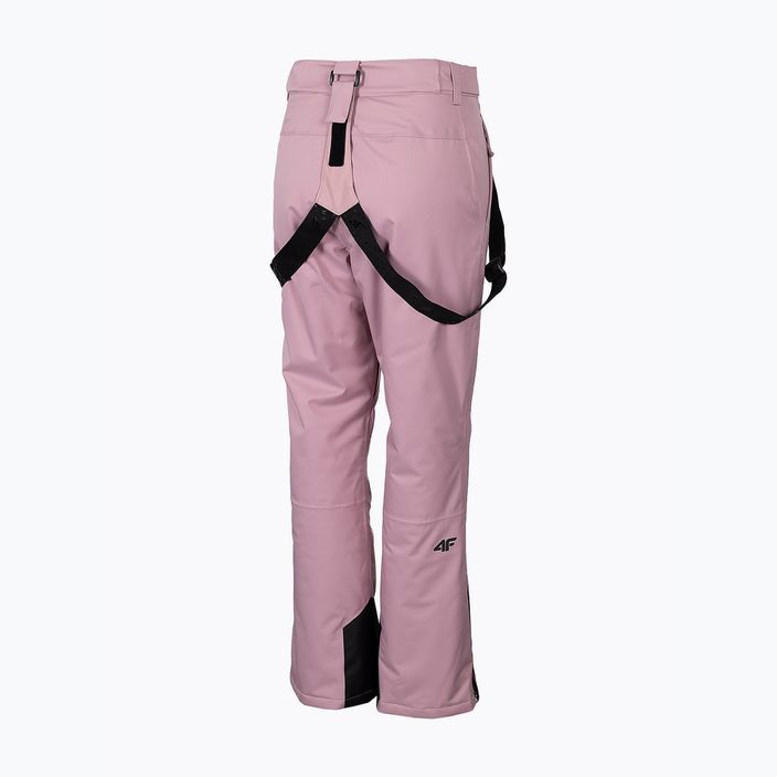 Women's ski trousers 4F pink H4Z22-SPDN002 7