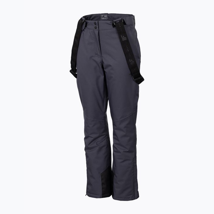 Women's ski trousers 4F dark grey H4Z22-SPDN002 6