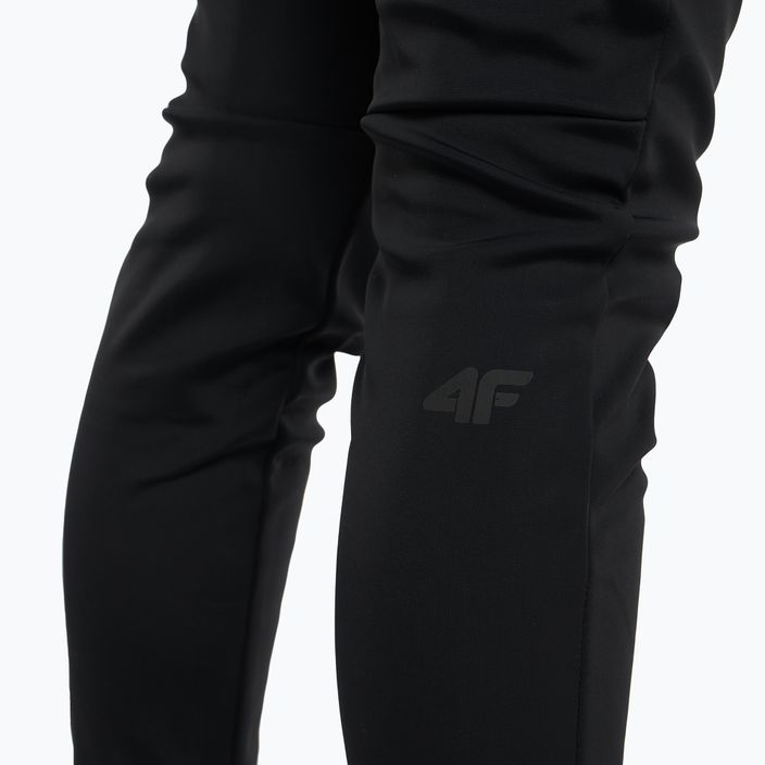 Women's ski trousers 4F black H4Z22-SPDN003 5