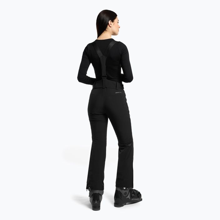Women's ski trousers 4F black H4Z22-SPDN004 2