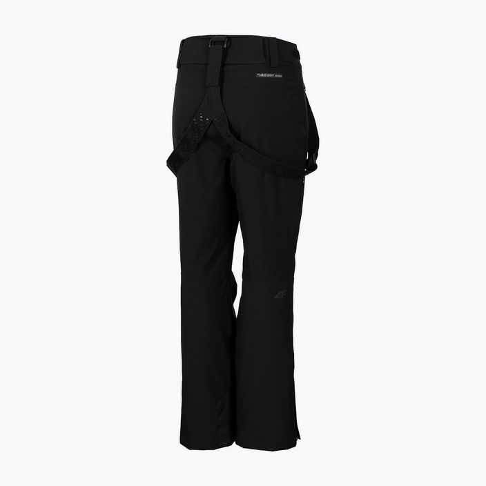 Women's ski trousers 4F black H4Z22-SPDN004 6