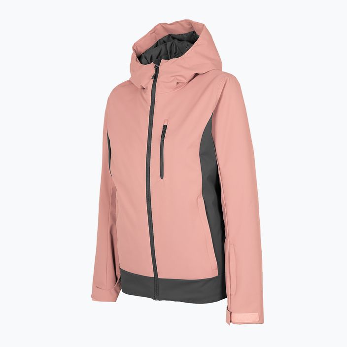 Women's ski jacket 4F pink H4Z22-KUDN002 7
