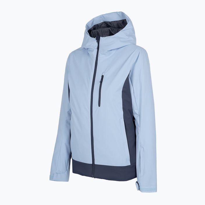 Women's ski jacket 4F blue H4Z22-KUDN002 6