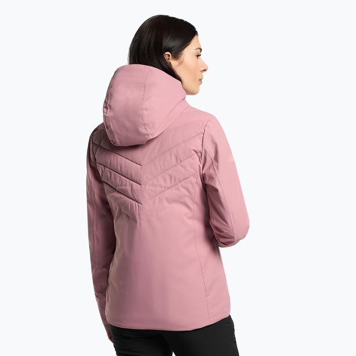 Women's ski jacket 4F pink H4Z22-KUDN003 3