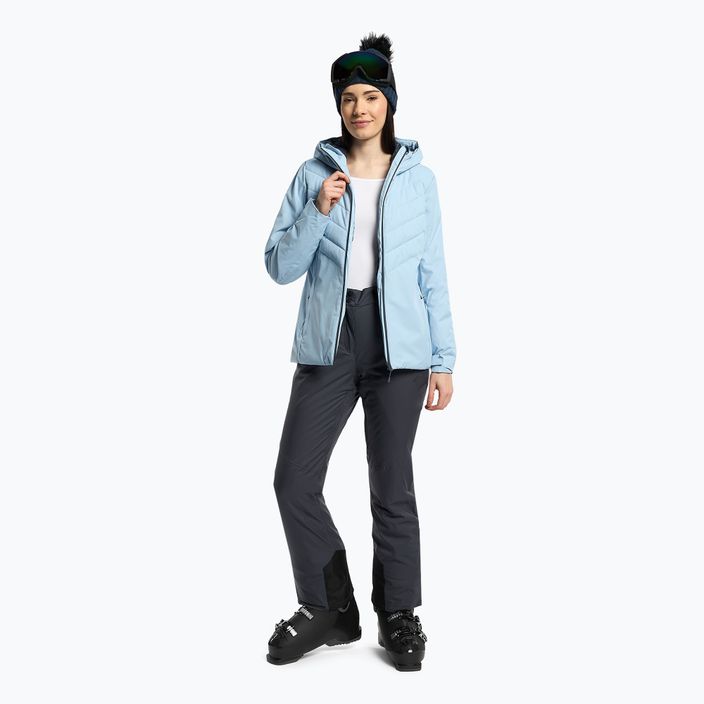 Women's ski jacket 4F blue H4Z22-KUDN003 2
