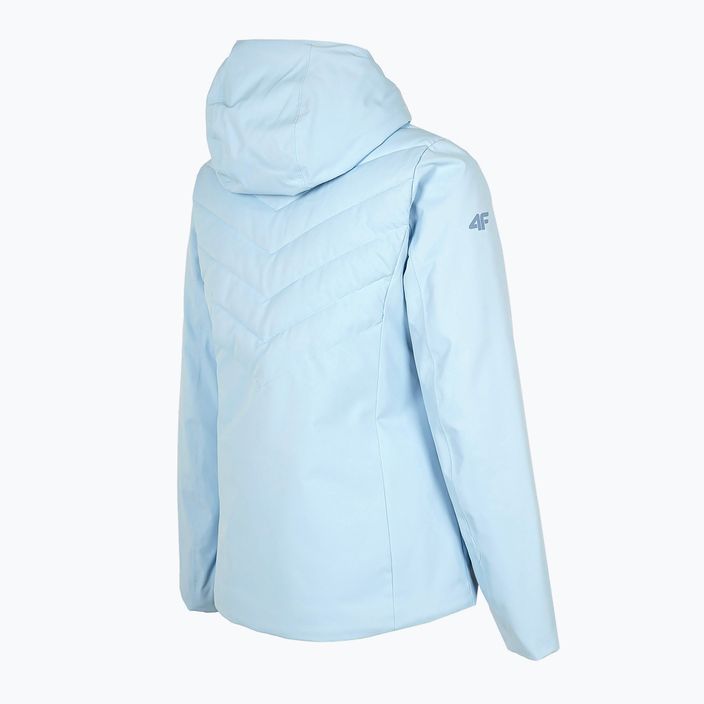 Women's ski jacket 4F blue H4Z22-KUDN003 8