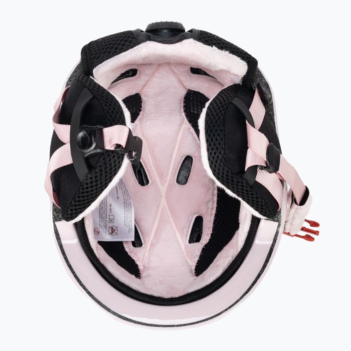 Children's ski helmet 4F pink 4FJAW22AHELF017 5