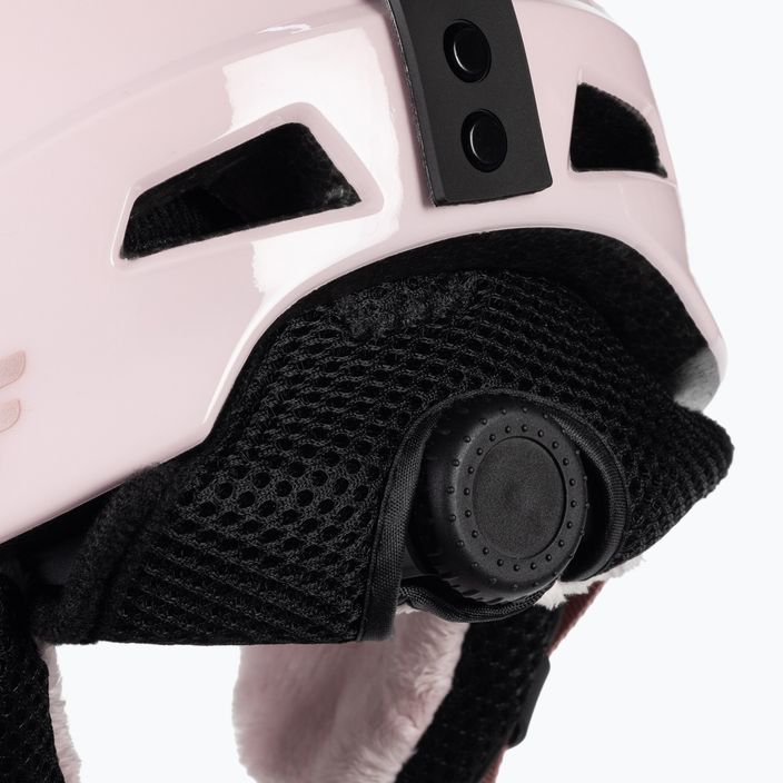 Children's ski helmet 4F pink 4FJAW22AHELF017 7