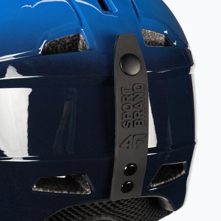 Children's ski helmet 4F blue 4FJAW22AHELM016 6