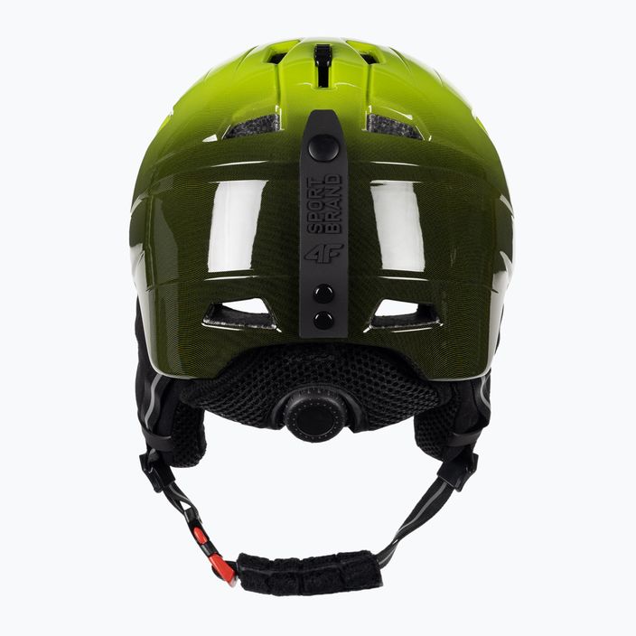 Children's ski helmet 4F green 4FJAW22AHELM016 3