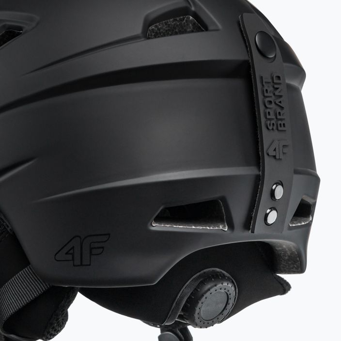 Men's ski helmet 4F black H4Z22-KSM002 7