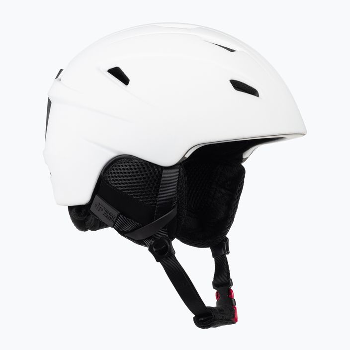 Women's ski helmet 4F white H4Z22-KSD002
