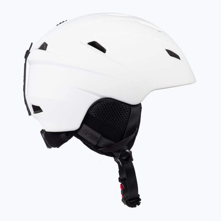 Women's ski helmet 4F white H4Z22-KSD002 4