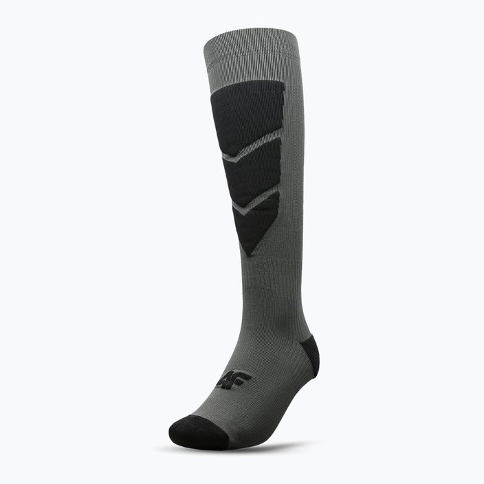 Men's ski socks 4F grey 4FAW22UFSOM030 5