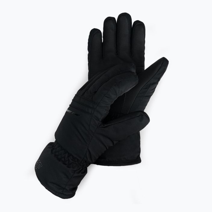 Women's ski gloves 4F black H4Z22-RED002