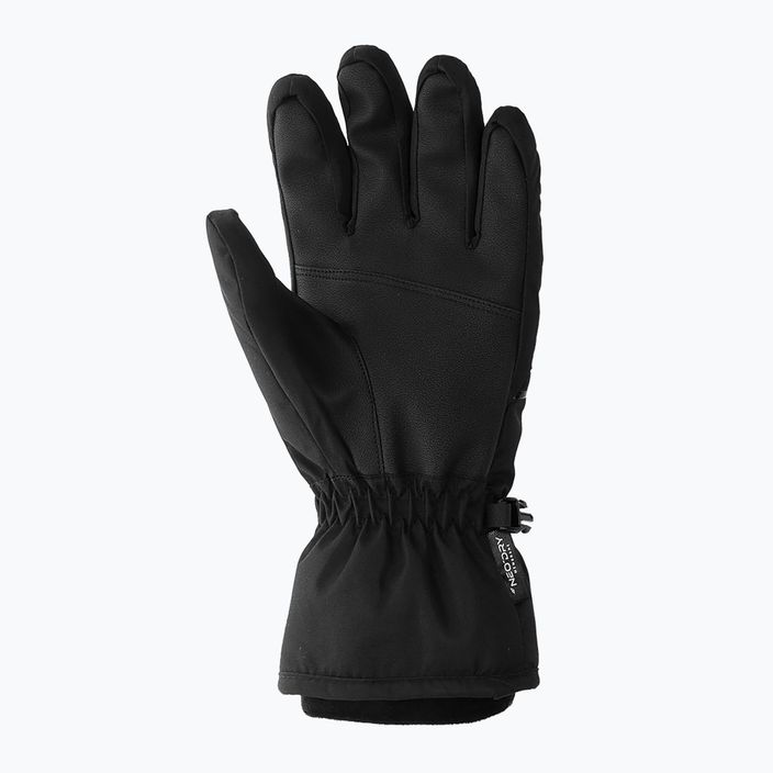 Women's ski gloves 4F black H4Z22-RED002 7