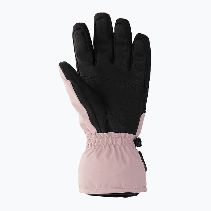 Women's ski gloves 4F pink H4Z22-RED002 7