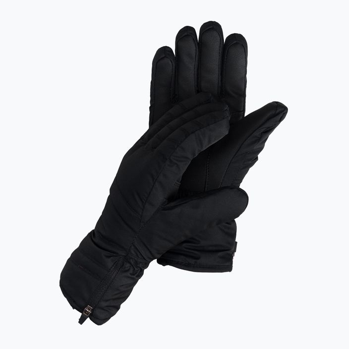 Women's ski gloves 4F black H4Z22-RED003