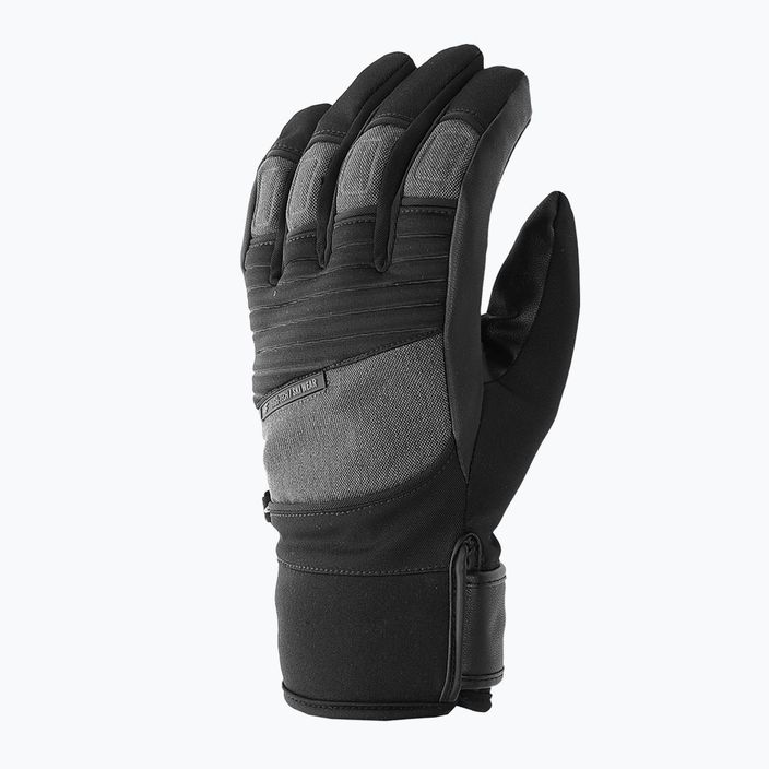 Men's ski gloves 4F grey H4Z22-REM003 7