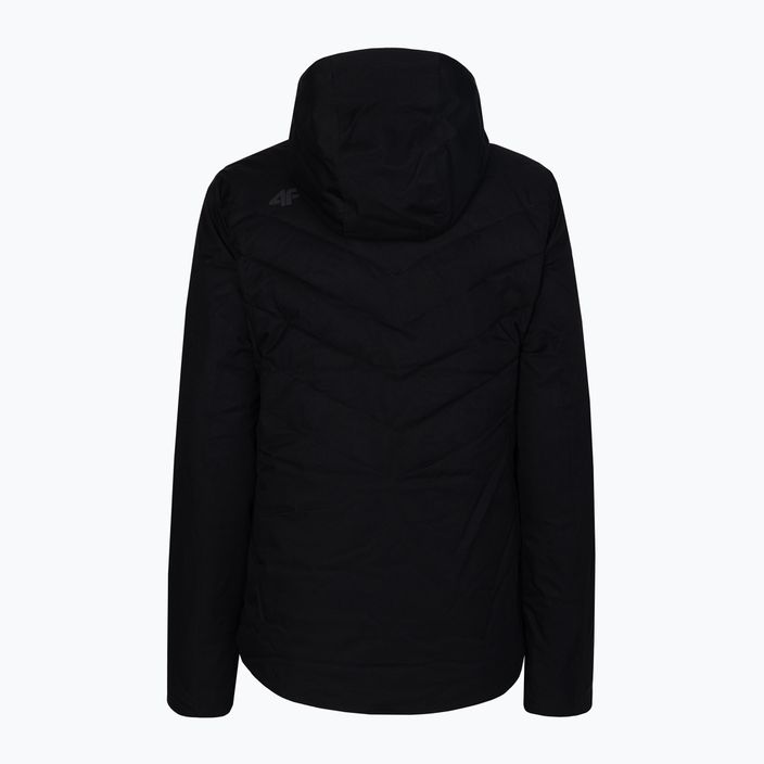 Women's ski jacket 4F black H4Z21-KUDN003 14