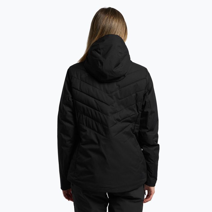 Women's ski jacket 4F black H4Z21-KUDN003 4