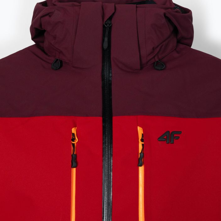 Men's ski jacket 4F red H4Z21-KUMN014 16