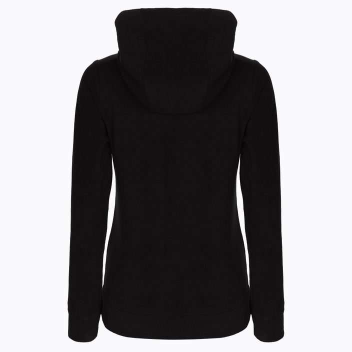 Women's 4F fleece sweatshirt black NOSH4-PLD352 2