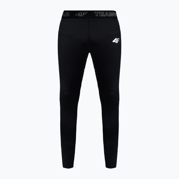 Men's leggings 4F black S4L21-SPMF053-20S