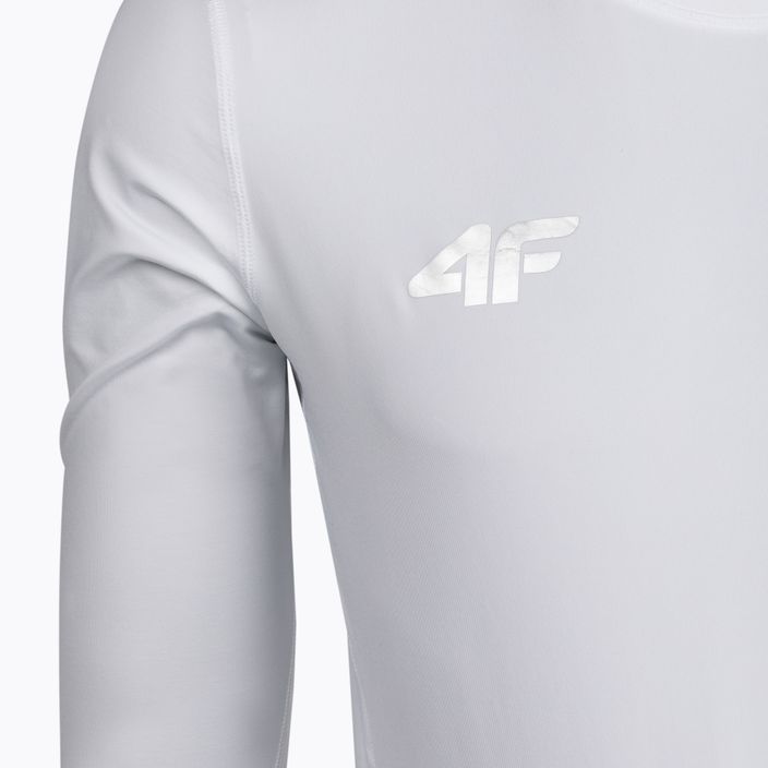 Men's 4F Functional training t-shirt white S4L21-TSMLF051-10S 3