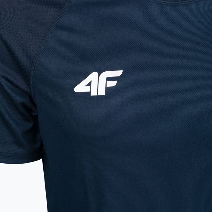 Men's 4F Functional T-shirt navy blue S4L21-TSMF050-31S 3