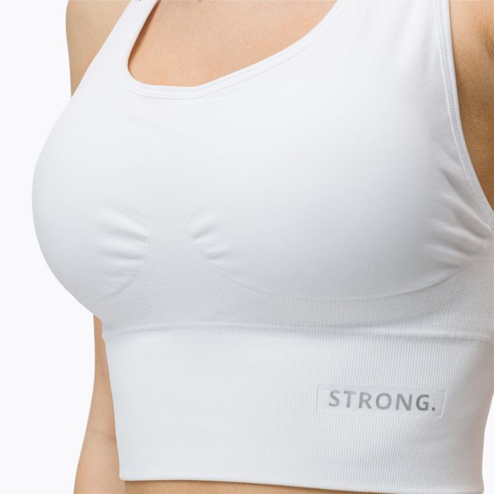 STRONG POINT Shape & Comfort cup training top white 1136 4