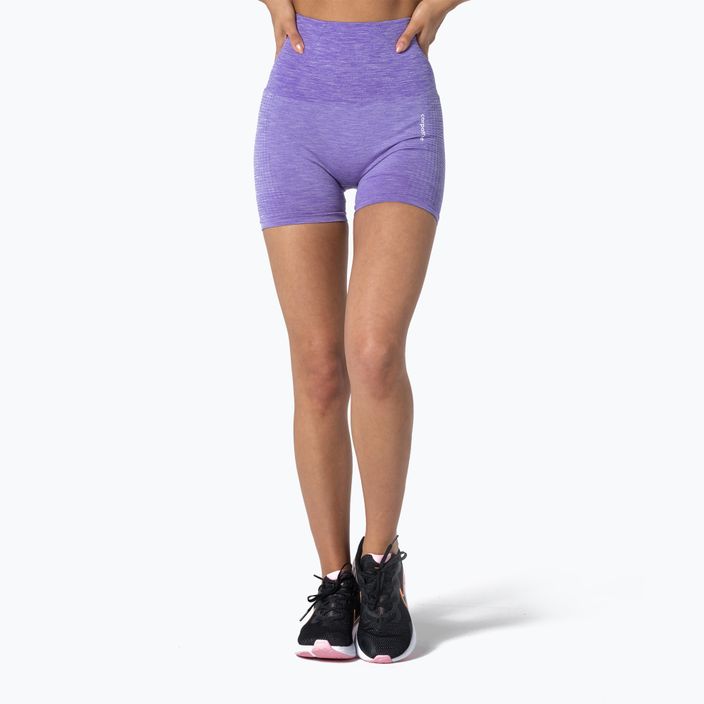 Women's Carpatree Seamless Shorts Model One purple SSOC-C