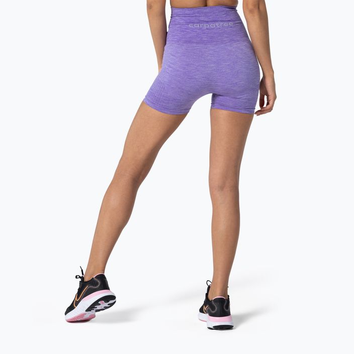 Women's Carpatree Seamless Shorts Model One purple SSOC-C 3