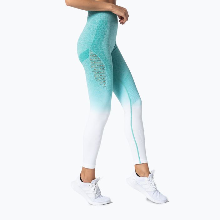 Women's Carpatree Phase Seamless leggings blue and white CP-PSL-TW 2
