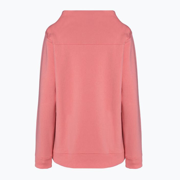 Women's Carpatree Funnel Neck sweatshirt pink CPW-FUS-1043-PI 2