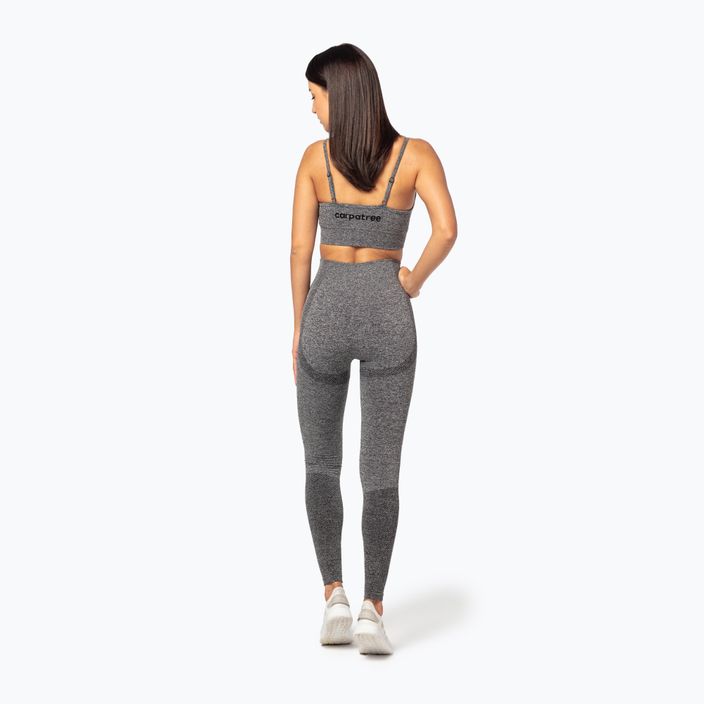 Women's training leggings Carpatree Vibe Seamless grey/melange 2
