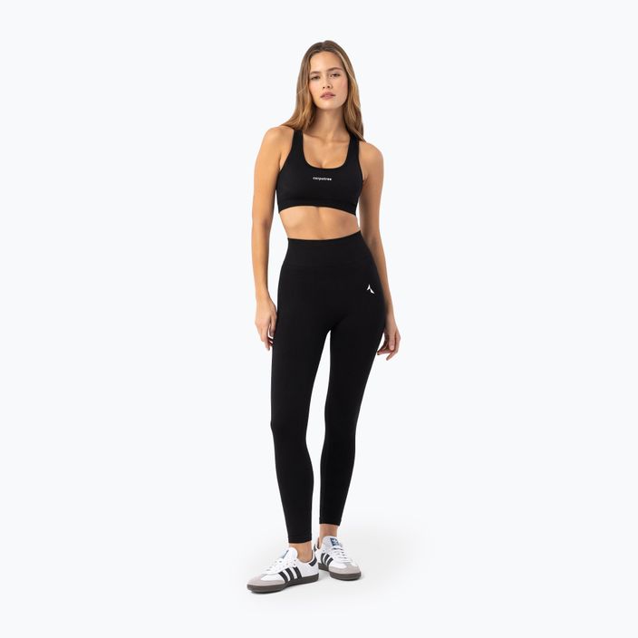 Women's training leggings Carpatree Blaze Seamless black 2