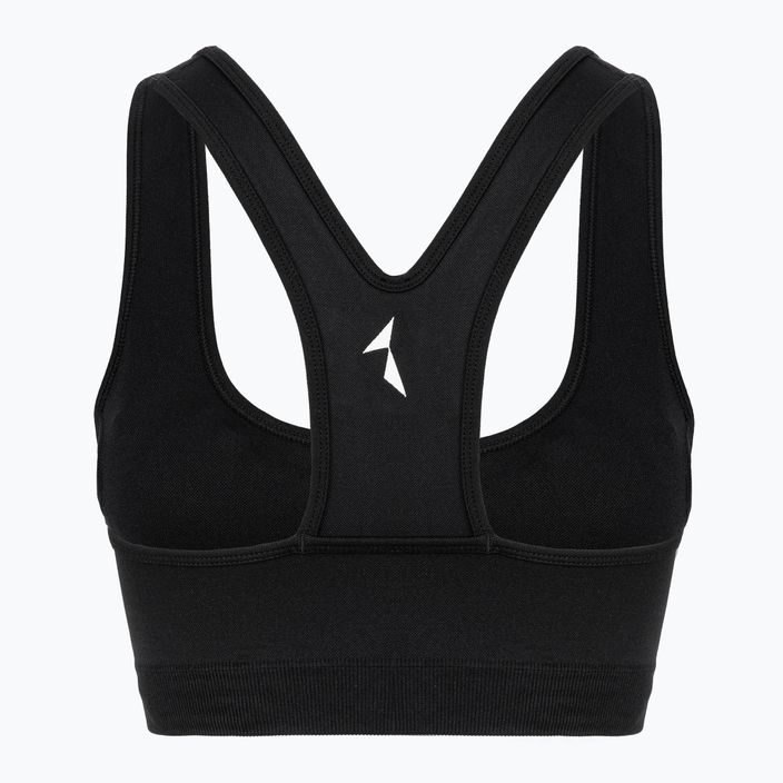 Carpatree Allure Seamless sepia black fitness bra 2